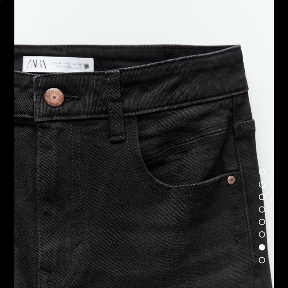 Zara Hi Rise Flare Jeans NWT - Picture 6 of 6